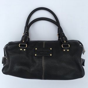 Kate Spade black leather handbag